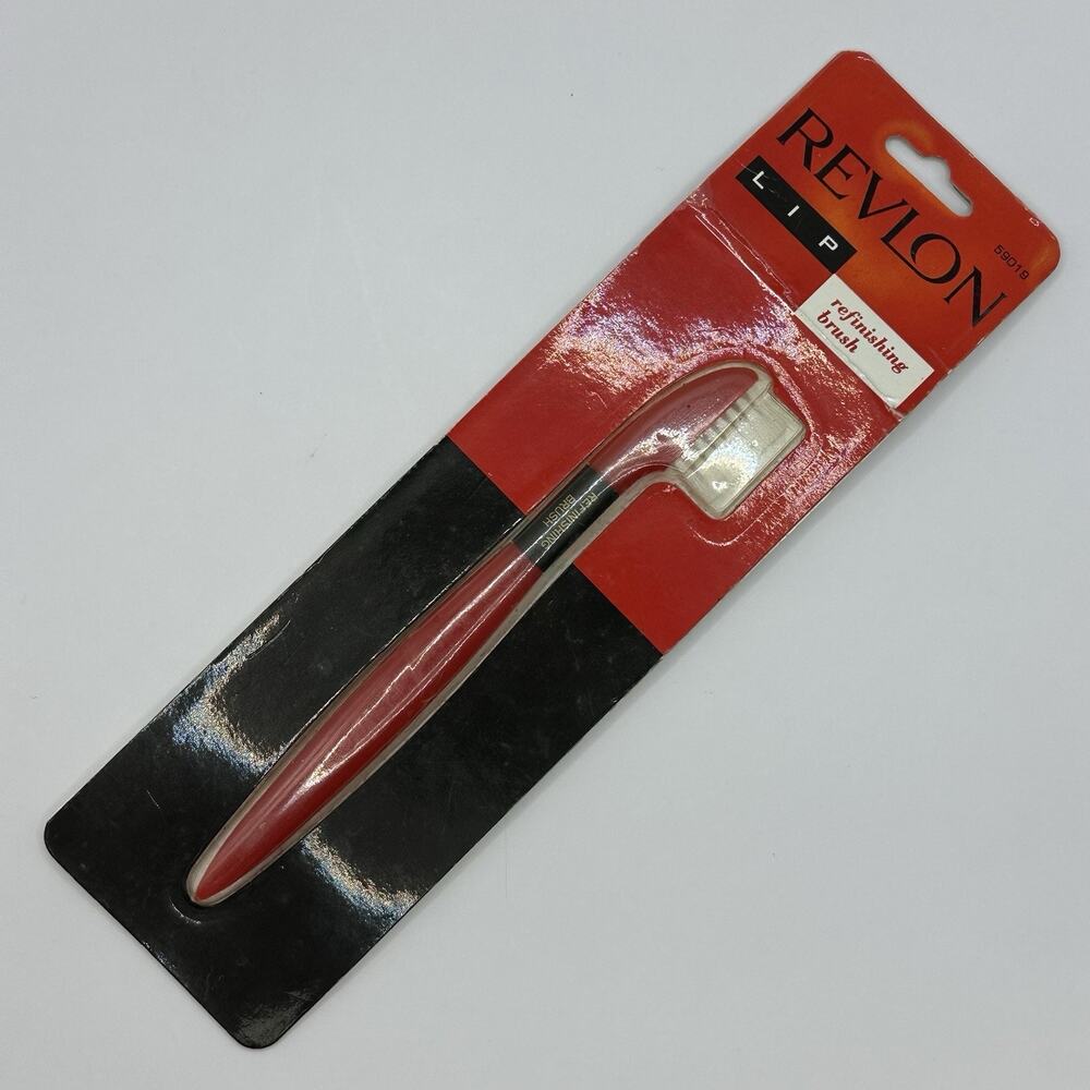 1993 Revlon Lip Refining Brush NOS Sealed 90s VTG Beauty Tool Prop Display